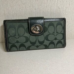 Coach Green Women's Wallet